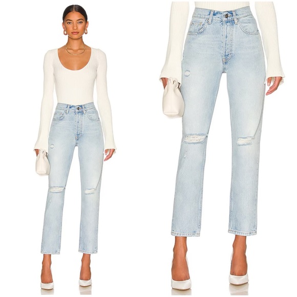 Anine Bing Denim - $229 ANINE BING SONYA JEANS REDONE LEVIS FREE PEOPLE MOTHER SUPERIOR CANDICE 27